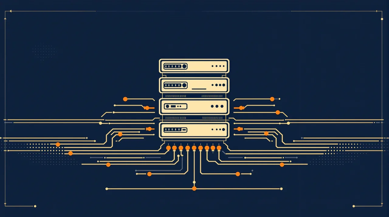 How to choose the best WordPress hosting in 2026 -- line-art illustration
