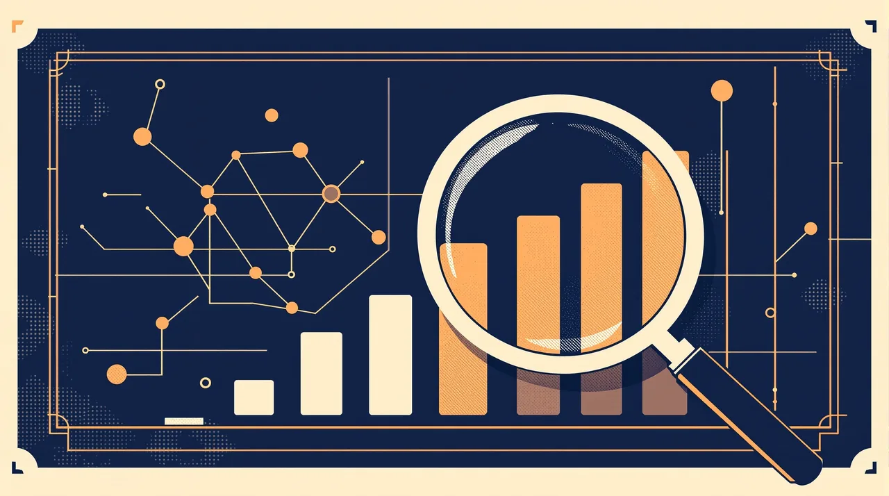 Auditoria de SEO Empresarial: O Que Exigir de Qualquer Agência -- ilustração em arte linear