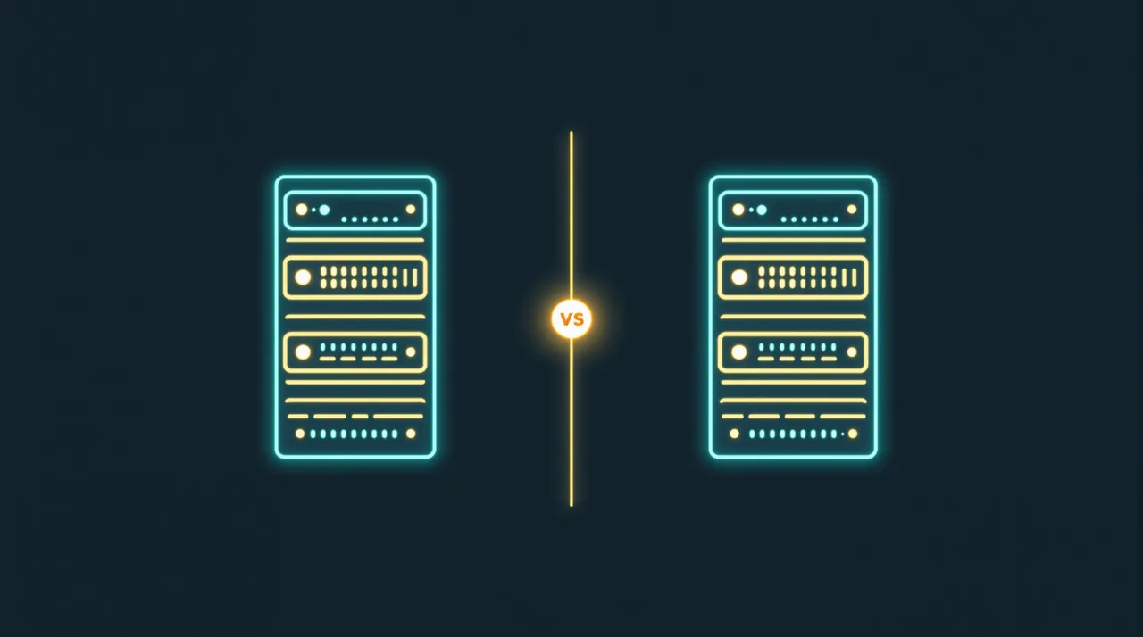 Fly.io vs Railway in 2026: global edge versus developer experience -- line-art illustration