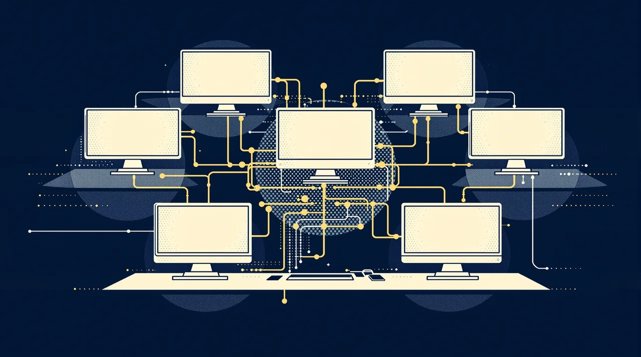 How AI Changed Agency Hourly Rates in 2026 -- line-art illustration