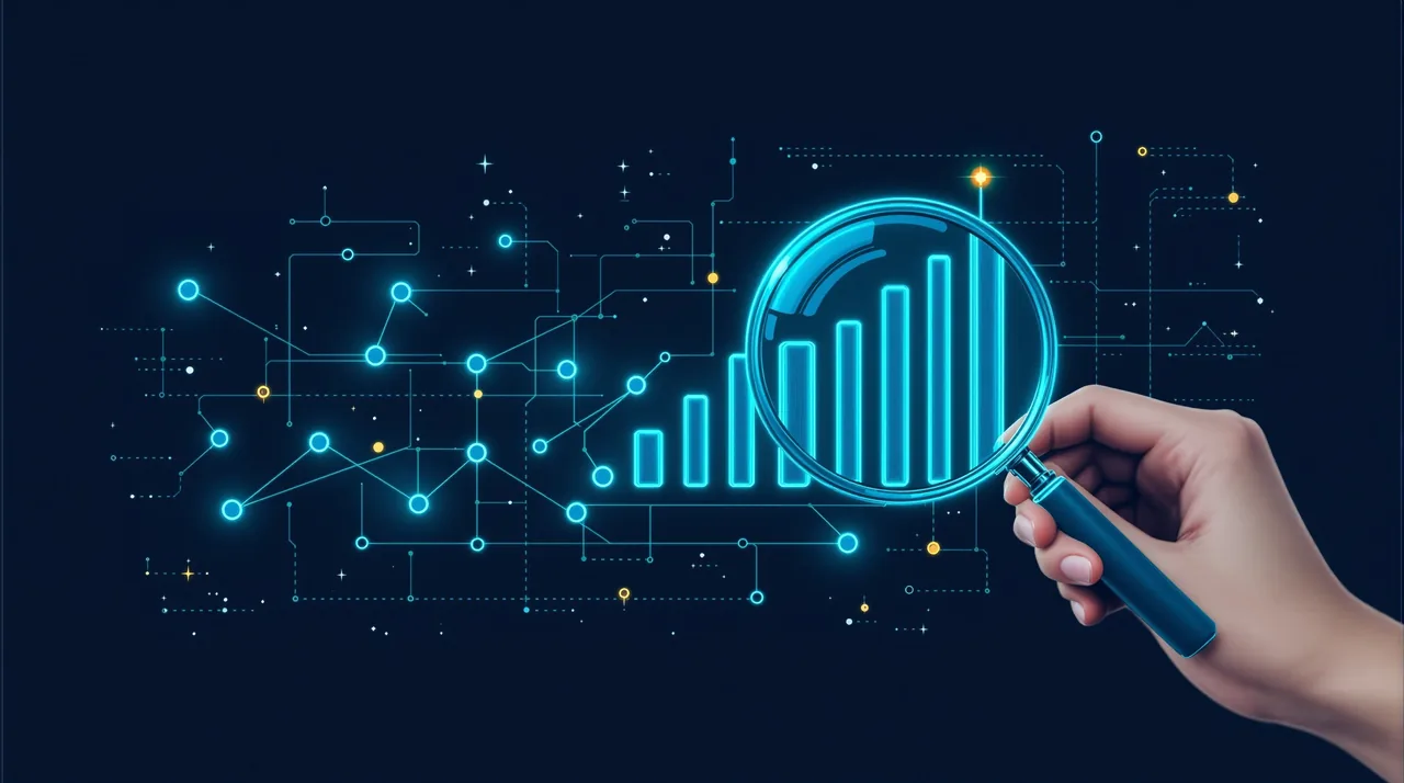 How to do AI search keyword research: the 7-step playbook for 2026 -- line-art illustration
