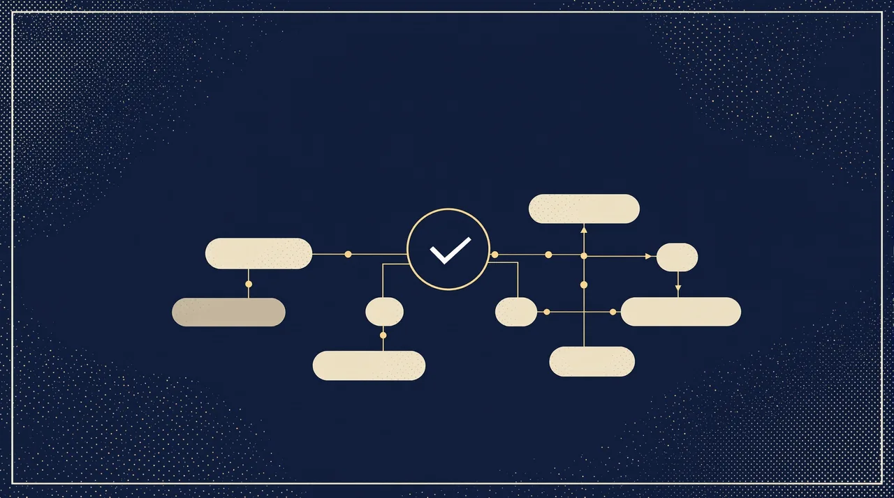 JavaScript SEO em 2026: Quando SSR Vence e Onde Dói -- ilustração em estilo de linha