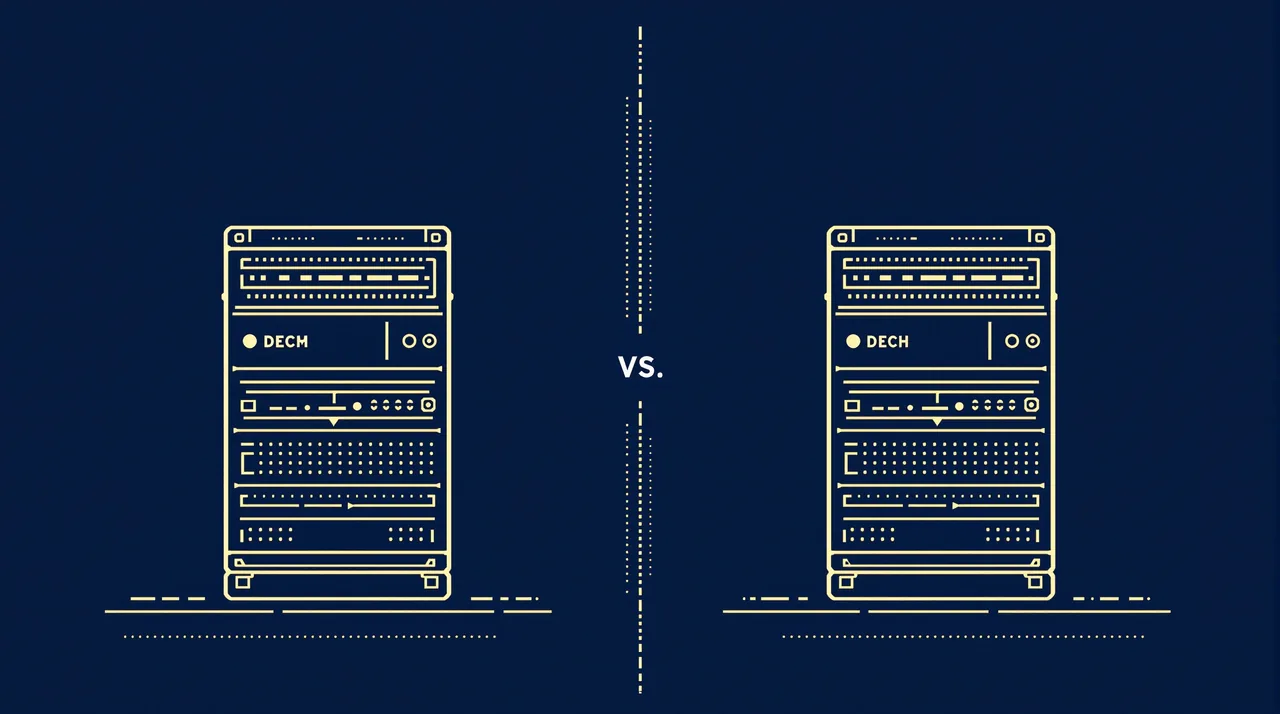 Render vs Vercel: When You Actually Need a Real Server -- line-art illustration