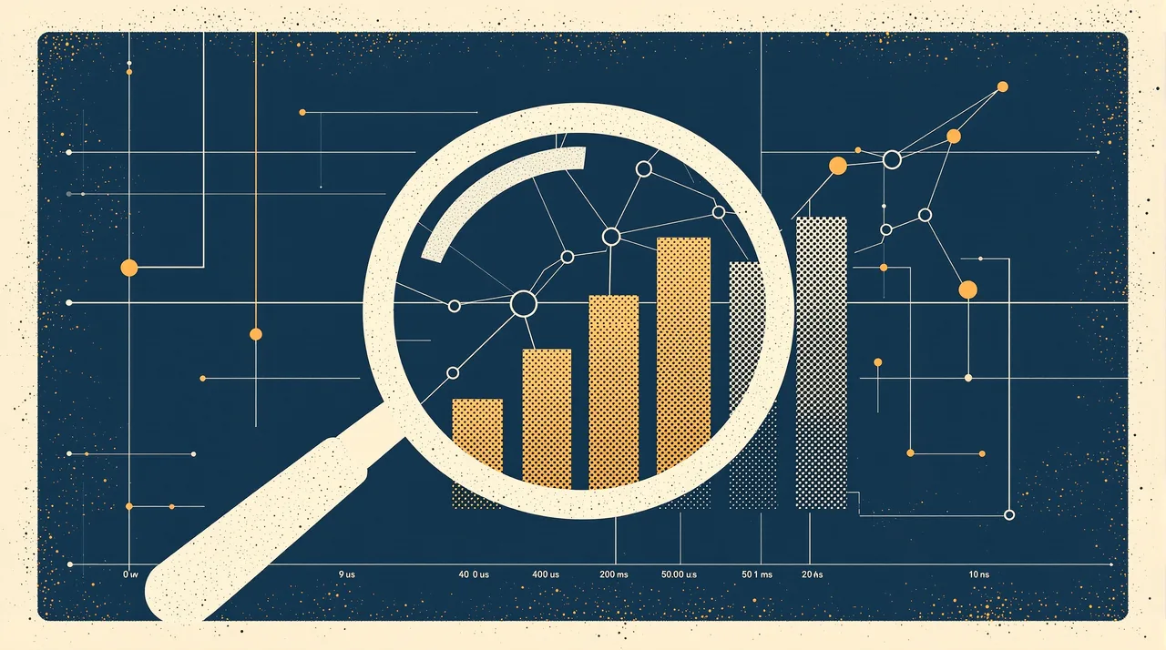 Indexation Issues on Large WordPress Sites: A Diagnosis Guide -- line-art illustration